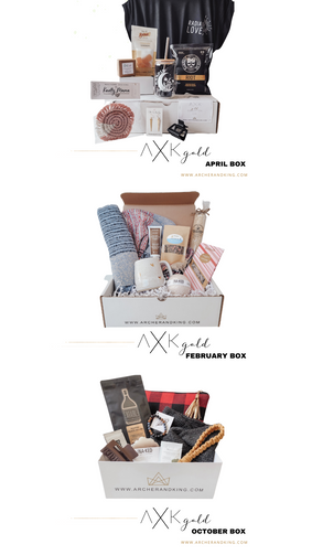 AK Gold Subscription Box - Archer and King Collective - Luxury Canadian Subscription Box for Women